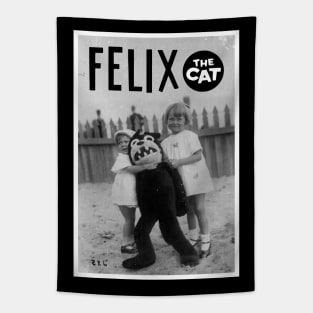 Felix the Creepy Cat Tapestry