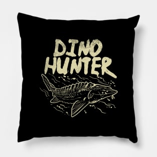 Dino Hunter Pillow