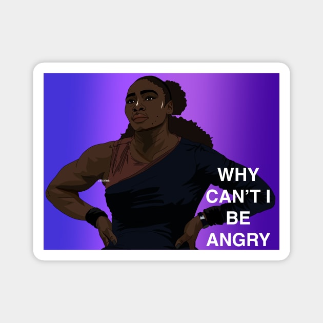 Why can't I be angry? Magnet by clitories