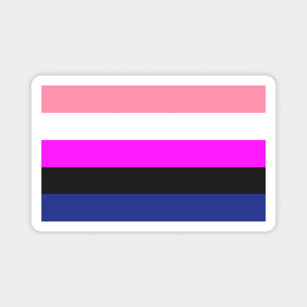 Genderfluid Pride Magnet by littleSamantics