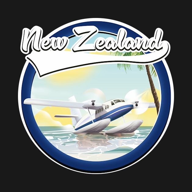 New Zealand travel logo by nickemporium1