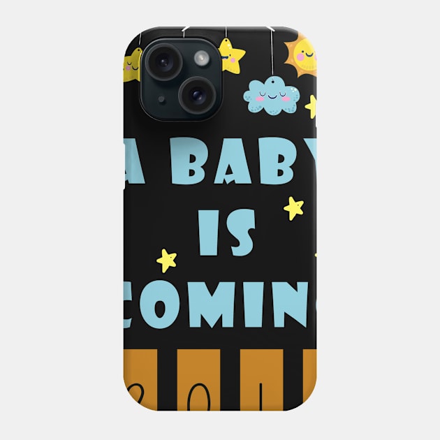 A Baby is Coming 2018 Phone Case by SkivingtonAllanss