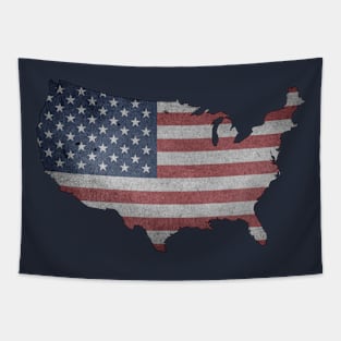 Rustic America Tapestry