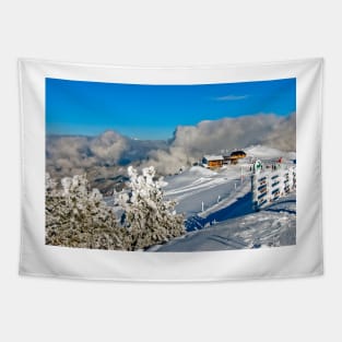 Courchevel 3 Valleys French Alps France Tapestry