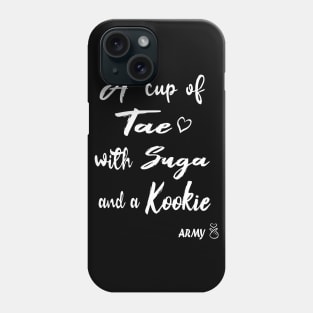 BTS A CUP OF TAE WITH SUGA AND A KOOKIE Phone Case