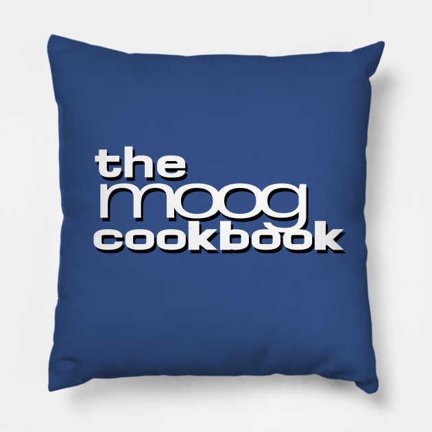 The Moog Cookbook Pillow by DCMiller01