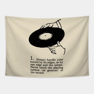 Handle your vinyl Tapestry