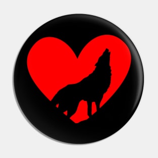 Wolf-lover Pin