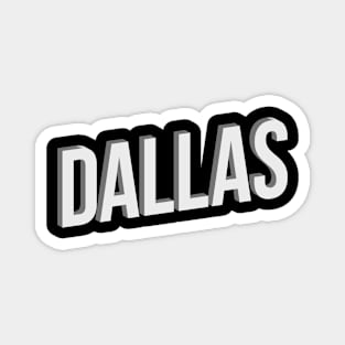 Dallas, Texas - 3D Magnet