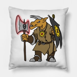 Dragonborn Paladin Pillow