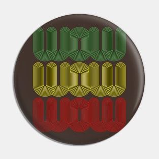 Triple Wow Pin