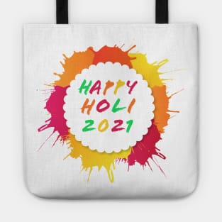 Happy Holi festival of india Tote