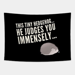 Judging Hedgehog Tapestry