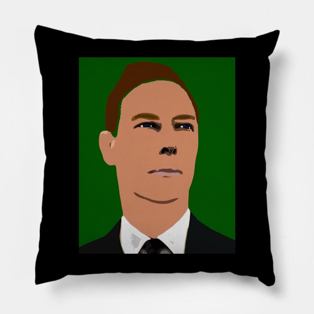 king george vi Pillow by oryan80