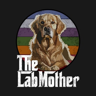 Vintage The Lab Mother Golden Labrador T-Shirt