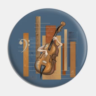 Bass Players Pin