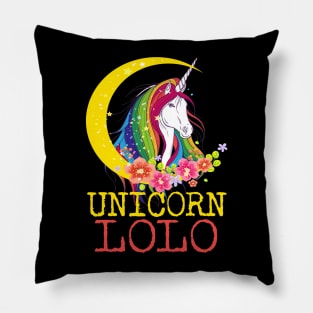 Unicorn Lolo Pillow