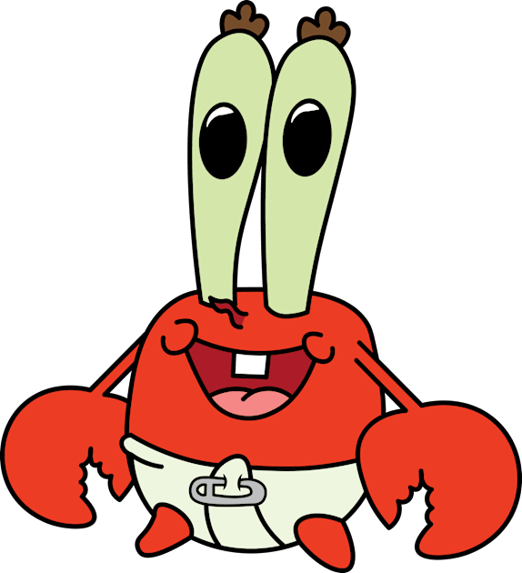 Baby Mr. Krabs Kids T-Shirt by Sobchishin