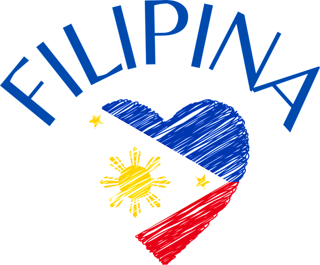 filipina lover philippine flag Kids T-Shirt by CatheBelan