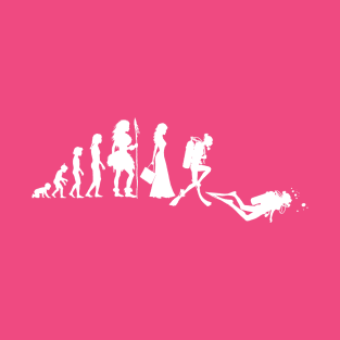 Evolution Woman Scuba - White T-Shirt