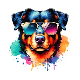 Watercolor Beauceron Dog T-Shirt