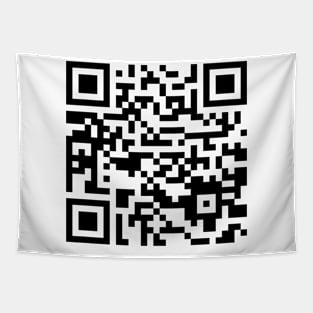 Trump Dance QR Code Tapestry