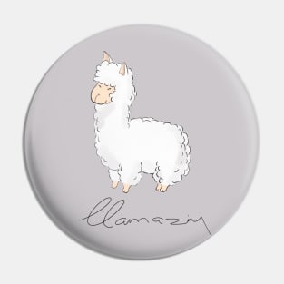 Llamazing Llama Pin