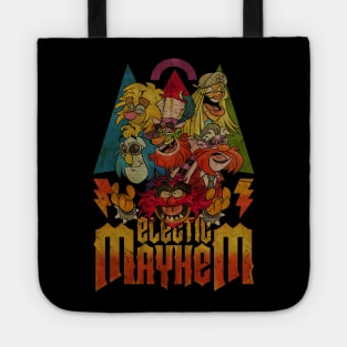 ELECTRIC MAYHEM IS ROCKS RETROO Tote