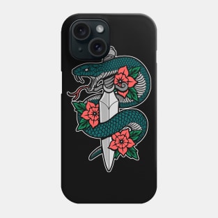 Snake & Dagger II Phone Case