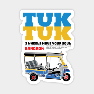 Tuk Tuk Bangkok Thailand Transportation Magnet