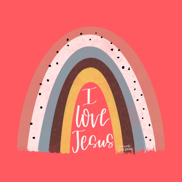 The I Love Jesus by Hannah’s Hand Lettering