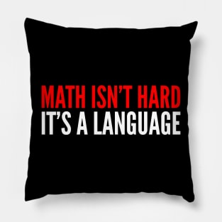 Math isn't hard Pillow