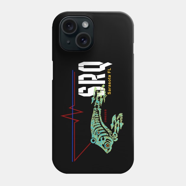 Sarasota Beaches Heartbeat Phone Case by The Witness