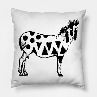 Fancy Zebra Pillow