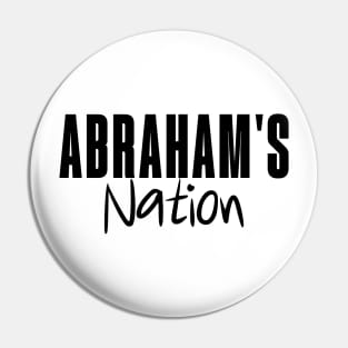 Abraham's Nation Pin