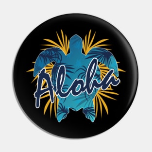 Aloha Beautiful Artwork Pin