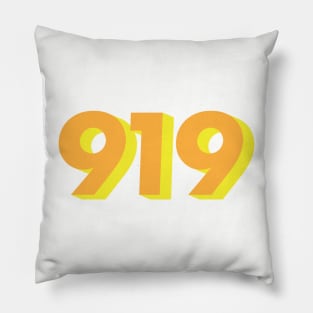 919 - Triangle, North Carolina Pillow