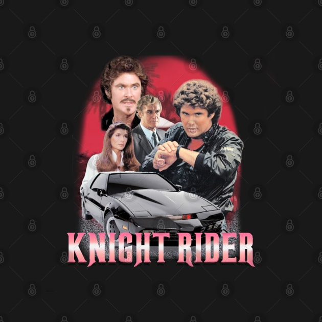 KITT and Michael Knight by namanyastudios