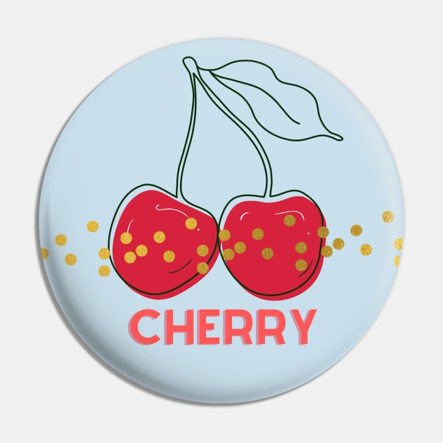 Cherry Pin by Nada's corner