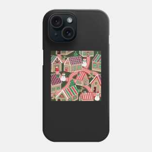 Gingerbread Village Phone Case