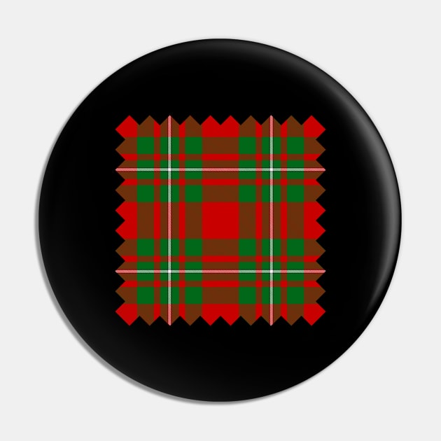 Clan Gregor Tartan Pin by sifis