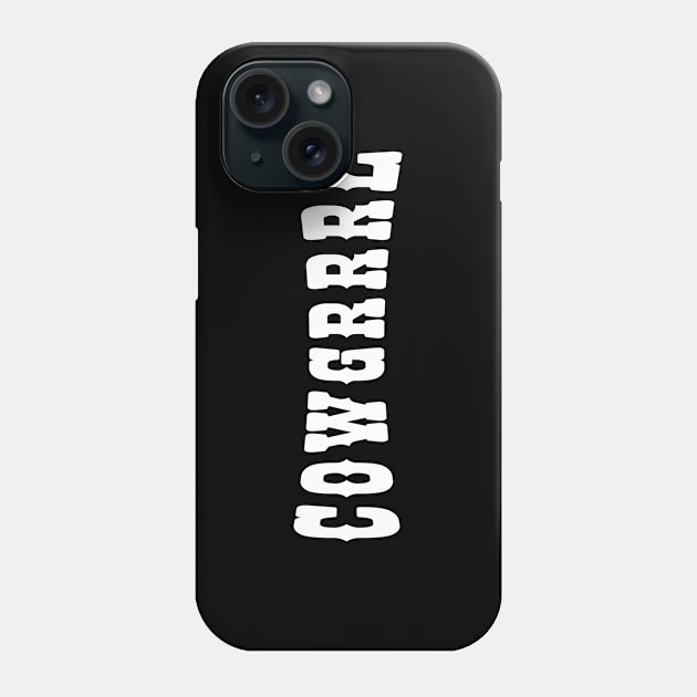 COWGRRRL Phone Case by tinybiscuits