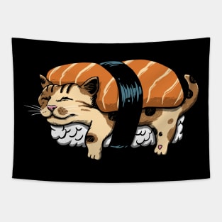 Neko Sushi Tapestry