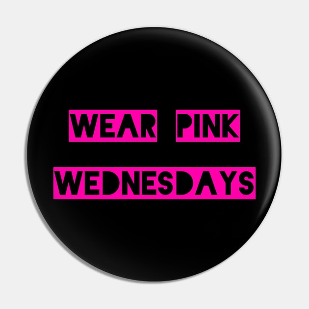 Pink Wednesdays Pin by CoolMomBiz