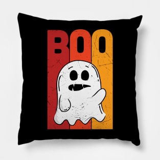 Funny Boo Spooky Ghost Halloween Gift Pillow