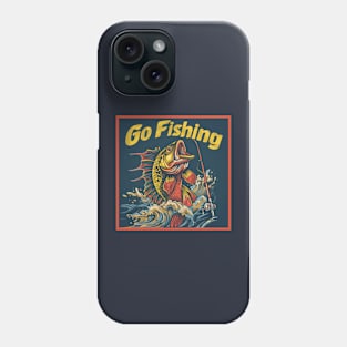 Fishing t-shirt Phone Case