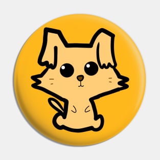 Meow Run Run Pin