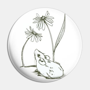 Chamomile Mouse Pin