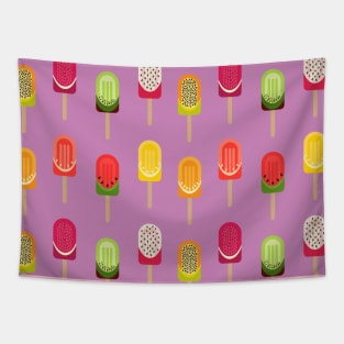 Fruit popsicles - Pink Tapestry