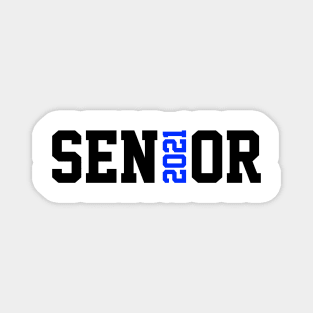 Senior 2021 T-Shirt Magnet